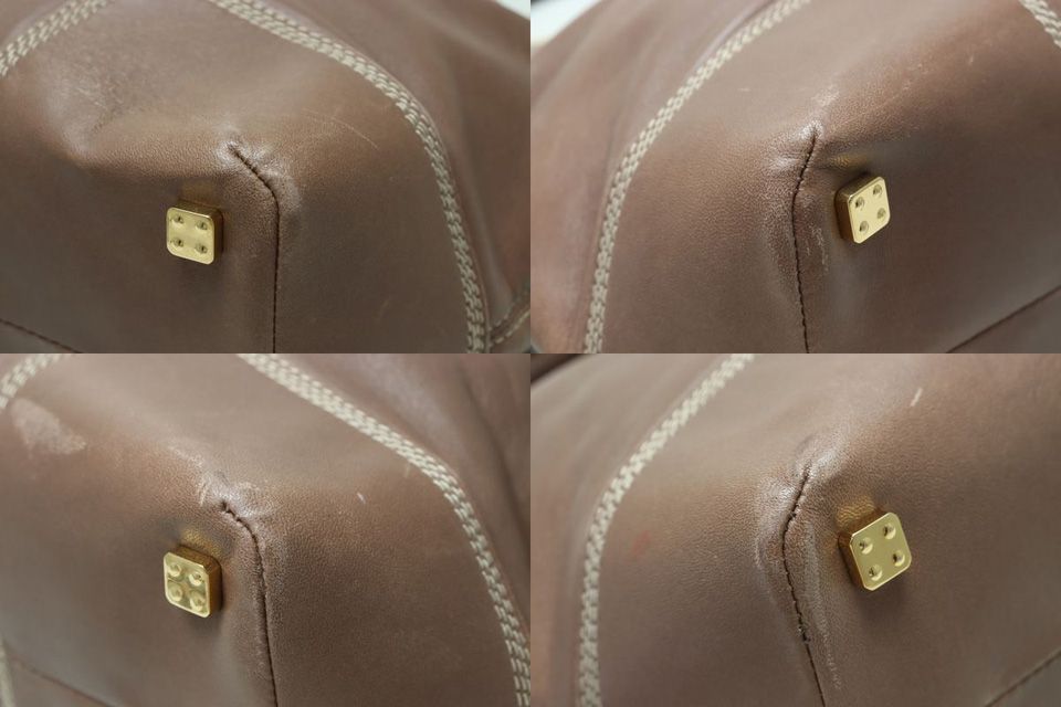 Loewe Anagram Amazona Justa Leather Handbag — view 5