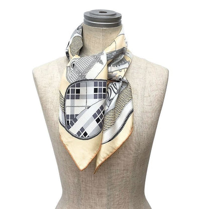 Hermes Scarf Carre 70 Confort en Automobile Automotive Comfort Vintage Silk — view 2