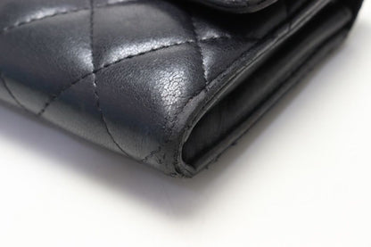 Chanel 22 Lambskin Quilted Flap Wallet — view 4