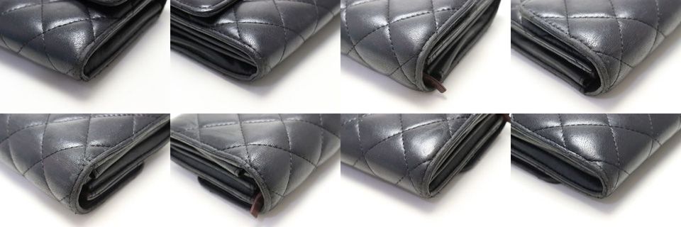 Chanel 22 Lambskin Quilted Flap Wallet — view 8