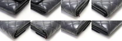 Chanel 22 Lambskin Quilted Flap Wallet — view 8