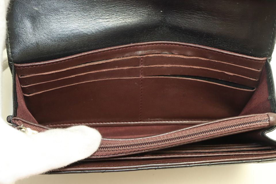 Chanel 22 Lambskin Quilted Flap Wallet — view 6