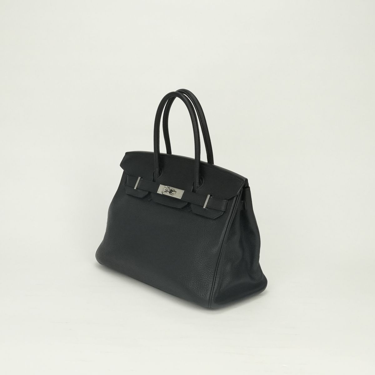 Hermes Birkin 30 Tote Togo Noir Black Silver — view 2