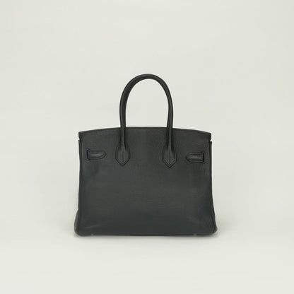 Hermes Birkin 30 Tote Togo Noir Black Silver — view 3