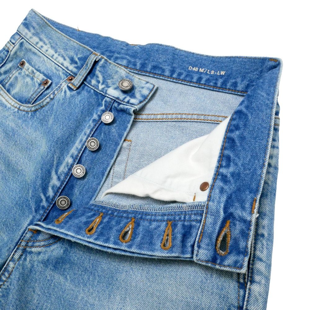 Saint Laurent Denim Pants 26 Straight Jeans — view 4
