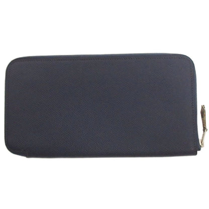 Hermes Azap Long Silk in Wallet Leather Navy — view 2