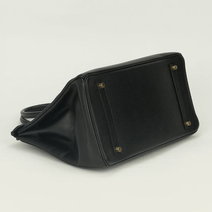 Hermes Birkin 35 Tote Noir Black Gold — view 6