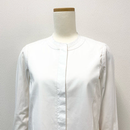 Celine Phoebe Philo Era Tuxedo Shirt Cutoff Color Long Sleeve 2 34 White Cotton — view 4