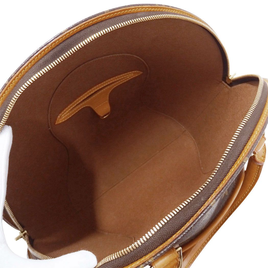 Louis Vuitton Bag Handbag Monogram Canvas Ellipse MM Brown Handle Large — view 6