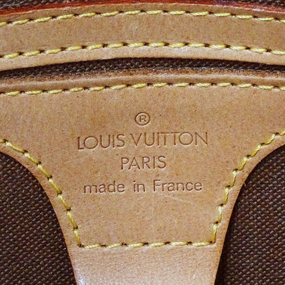 Louis Vuitton Bag Handbag Monogram Canvas Ellipse MM Brown Handle Large — view 7