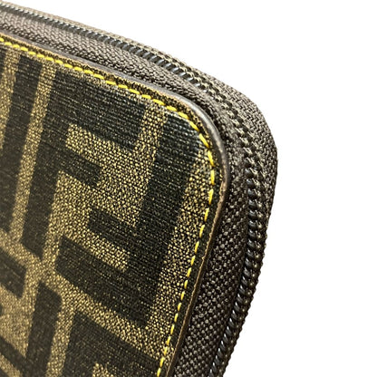 Fendi Zip Around Zucca Wallet — view 8