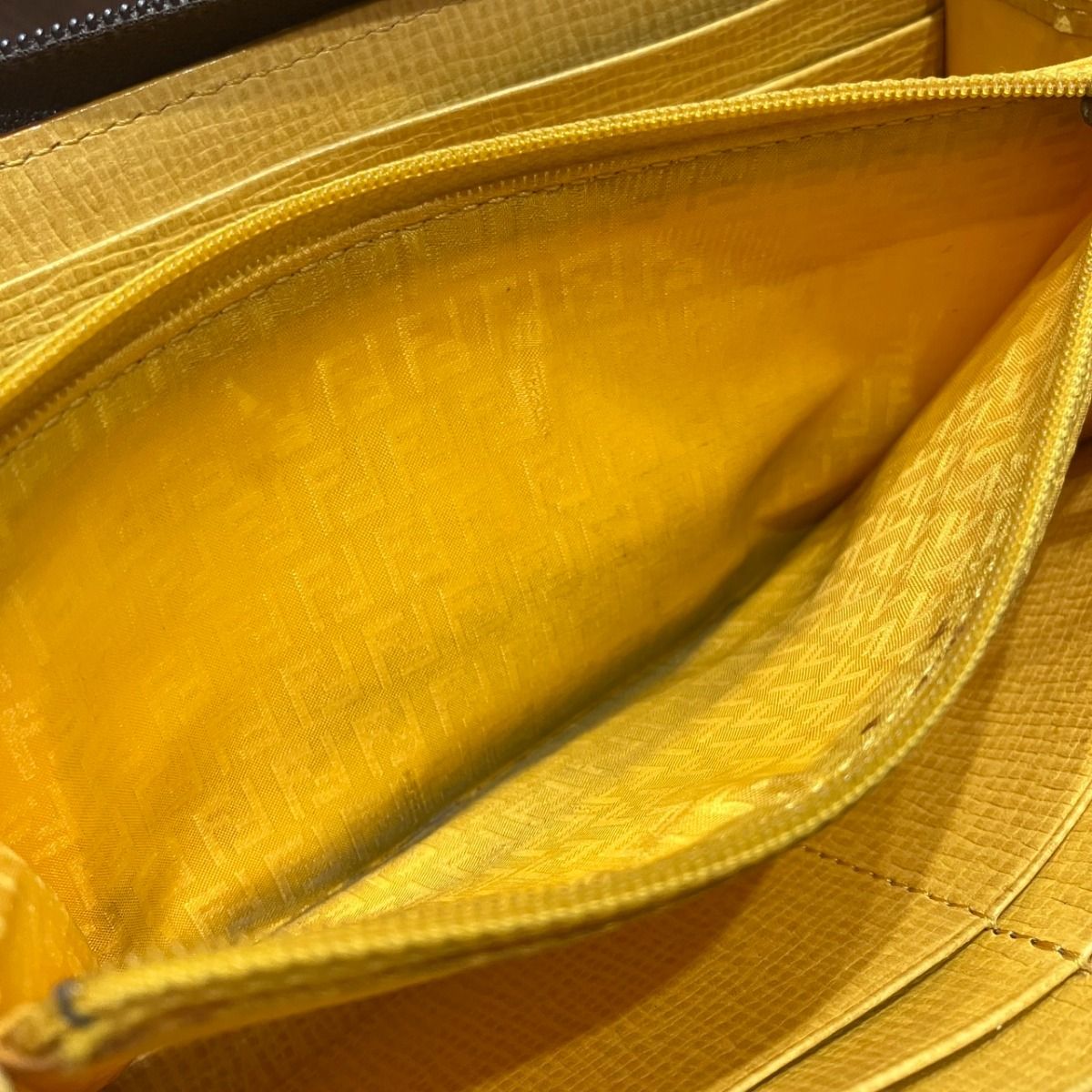 Fendi Zip Around Zucca Wallet — view 6