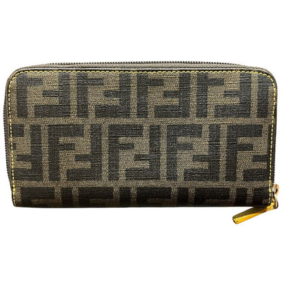 Fendi Zip Around Zucca Wallet — view 2
