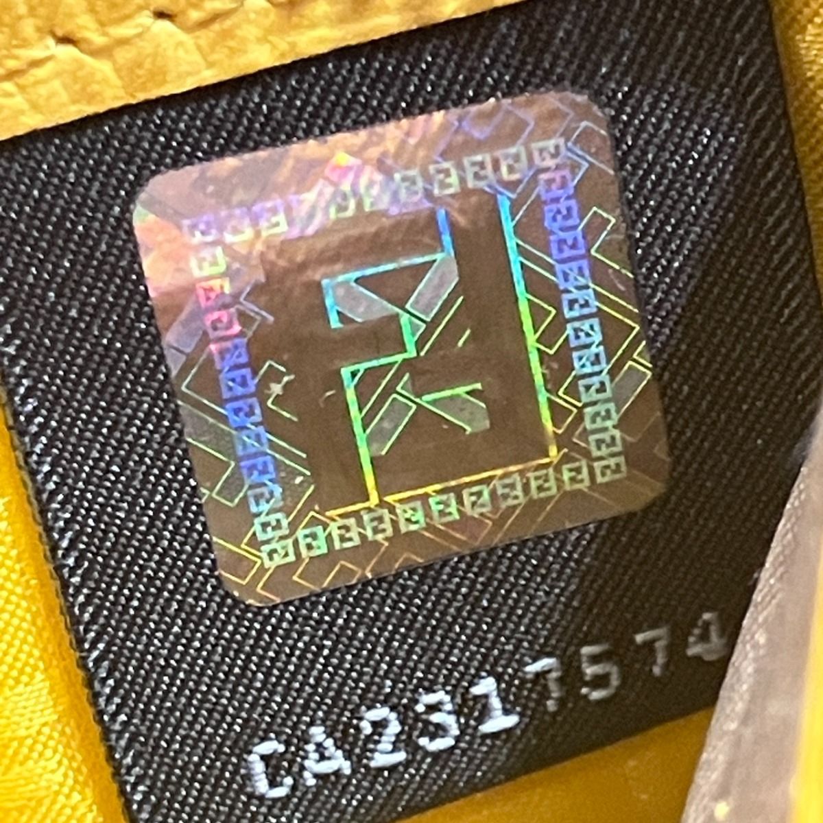 Fendi Zip Around Zucca Wallet — view 5