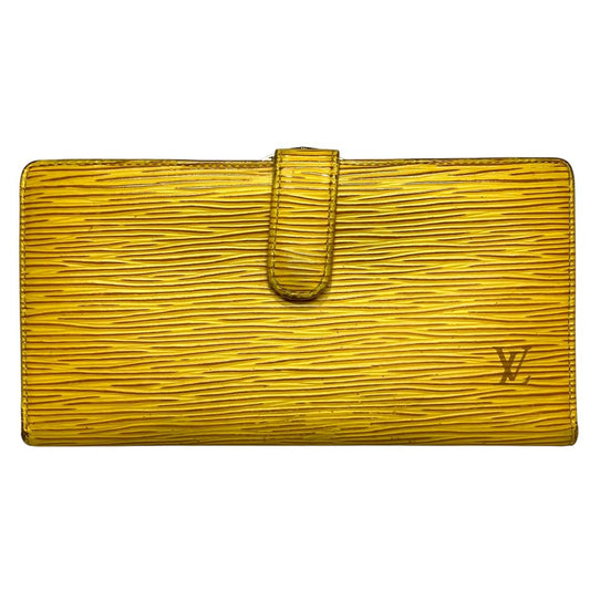 Louis Vuitton Continental Viennois Epi Line Wallet Leather