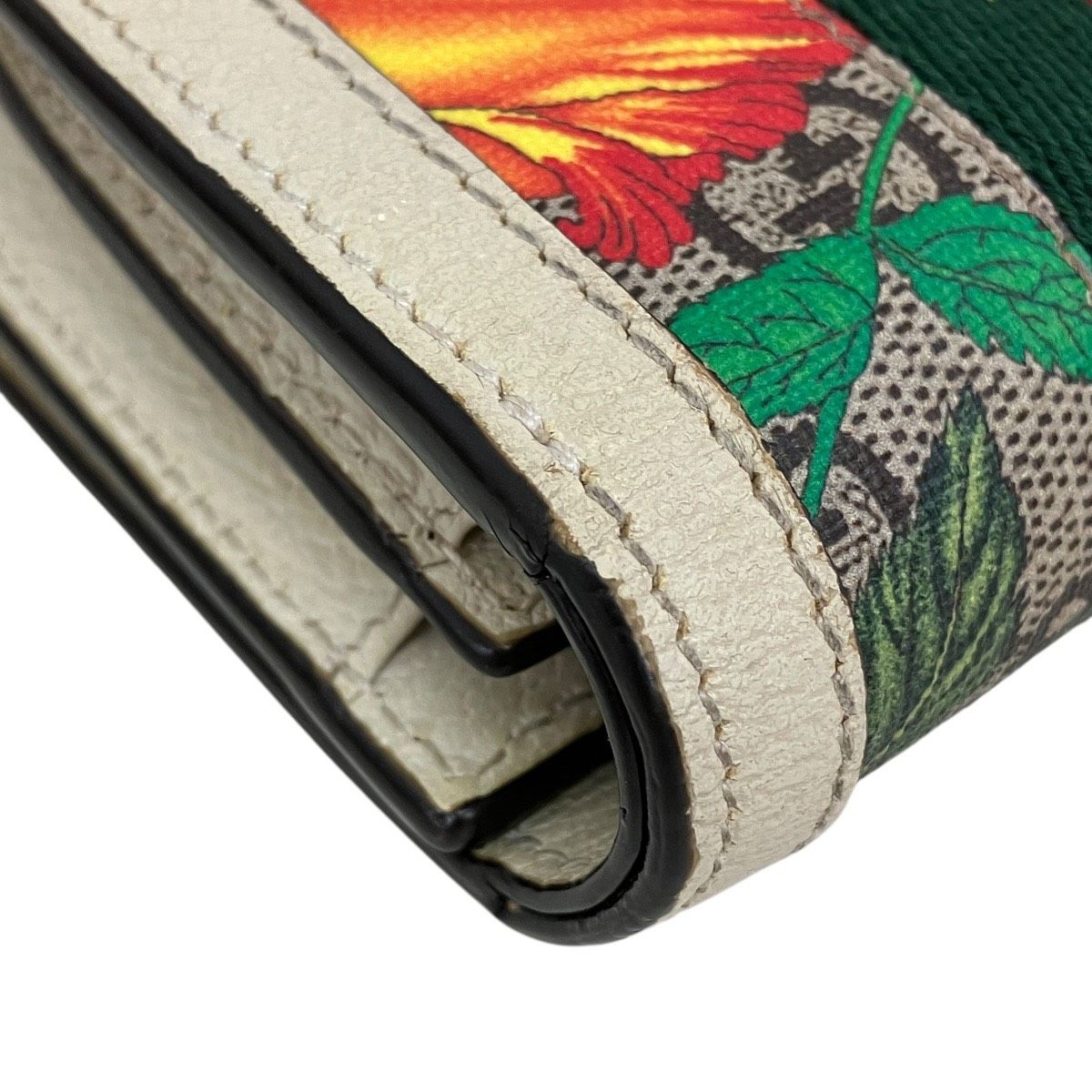Gucci Ophidia Compact Wallet GG Supreme Bifold Canvas Leather — view 8