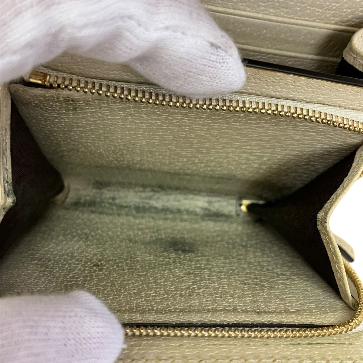 Gucci Ophidia Compact Wallet GG Supreme Bifold Canvas Leather — view 6
