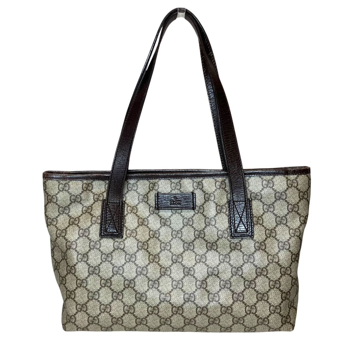 Gucci GG Supreme Tote Leather