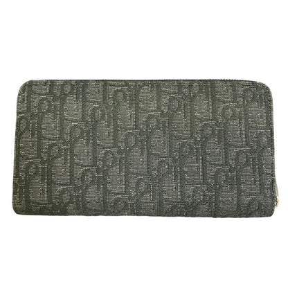 Dior Saddle Long Zip Wallet Cotton Canvas Calf Technical Fabric — view 2