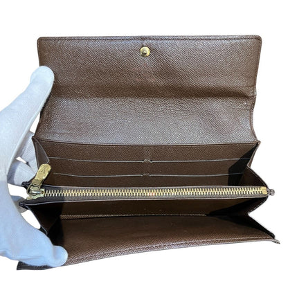 Louis Vuitton Portefeuille Sarah Damier Wallet Canvas — view 3