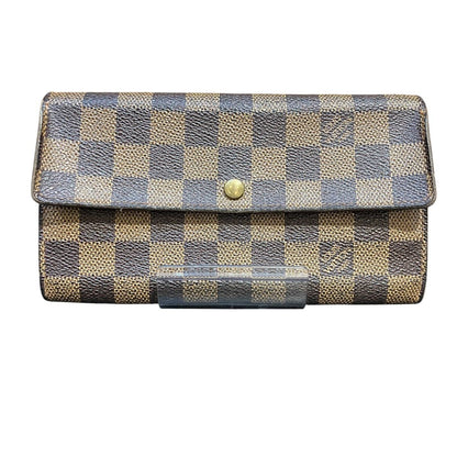 Louis Vuitton Portefeuille Sarah Damier Wallet Canvas