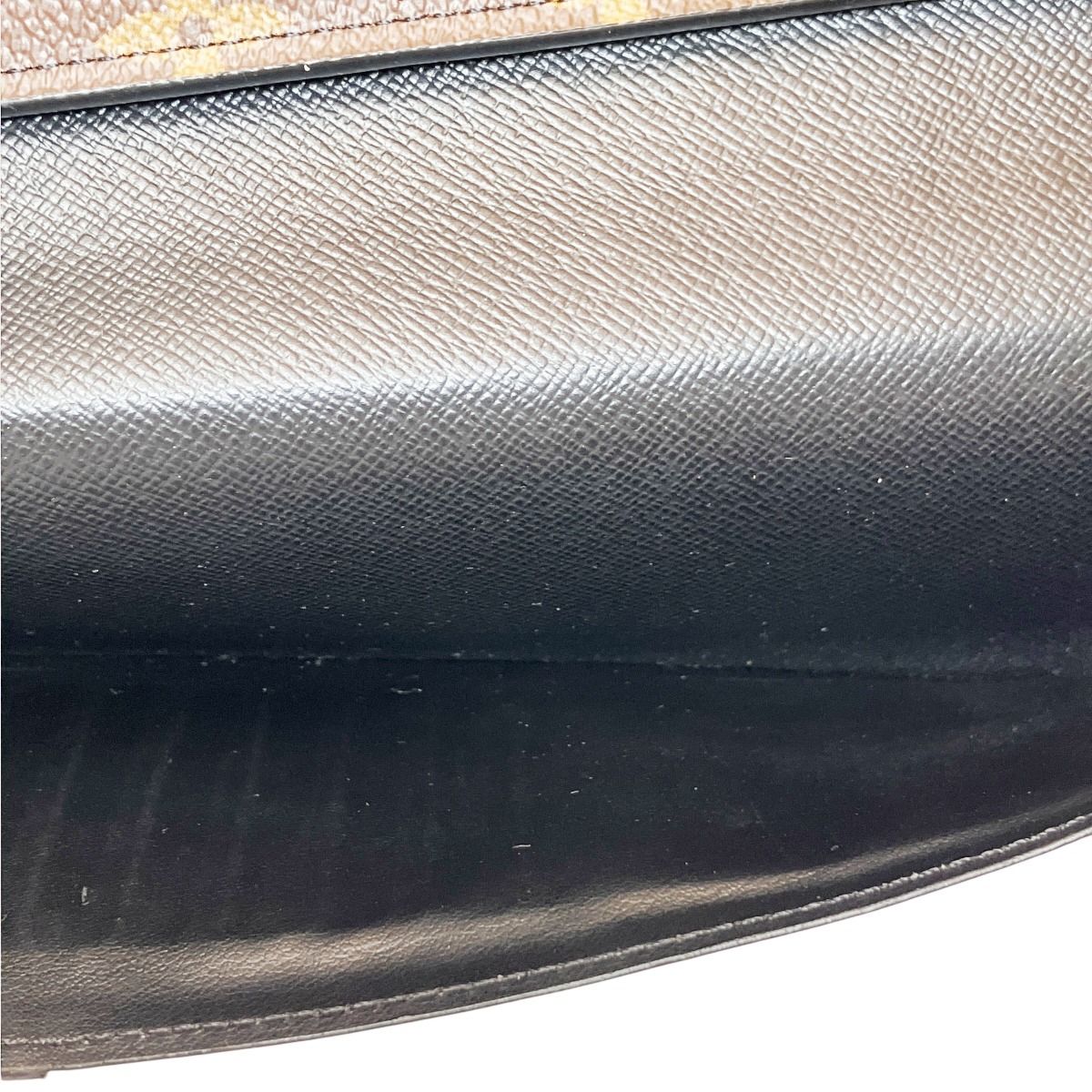 Louis Vuitton Zippy Wallet Vertical Monogram Macassar Canvas Leather — view 6