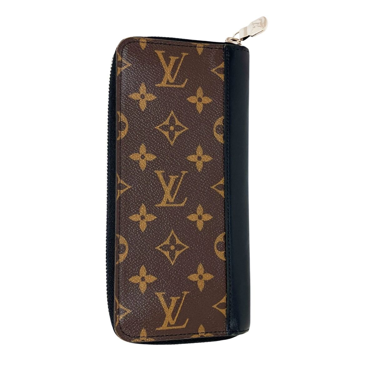 Louis Vuitton Zippy Wallet Vertical Monogram Macassar Canvas Leather — view 2