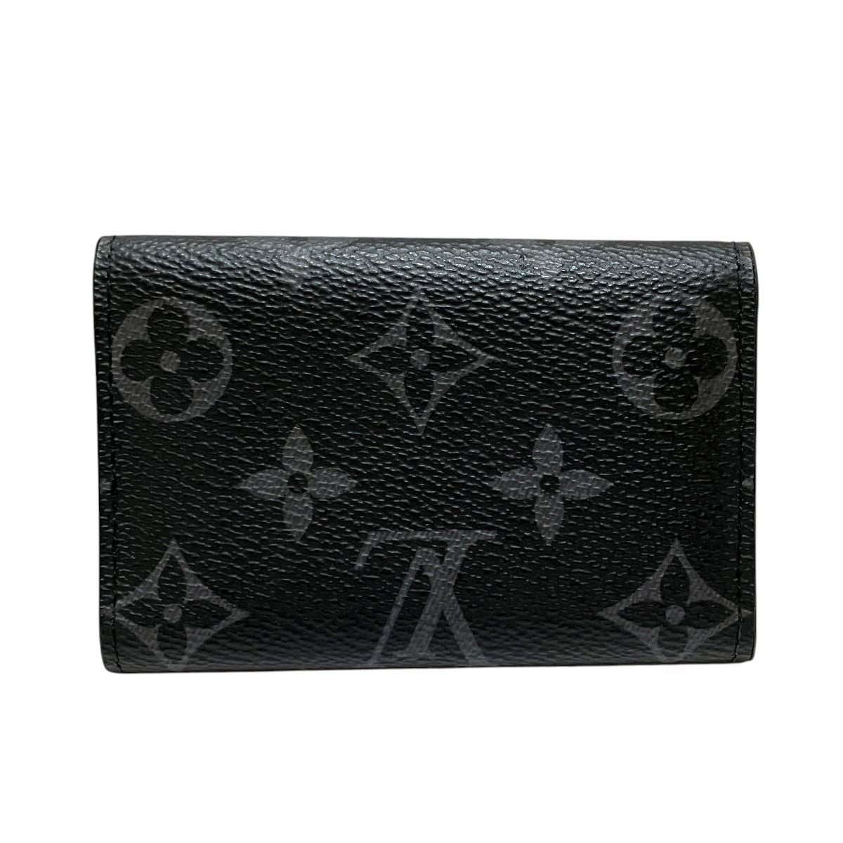 Louis Vuitton Multicles 6 Monogram Eclipse Key Case Canvas Calfleather — view 2