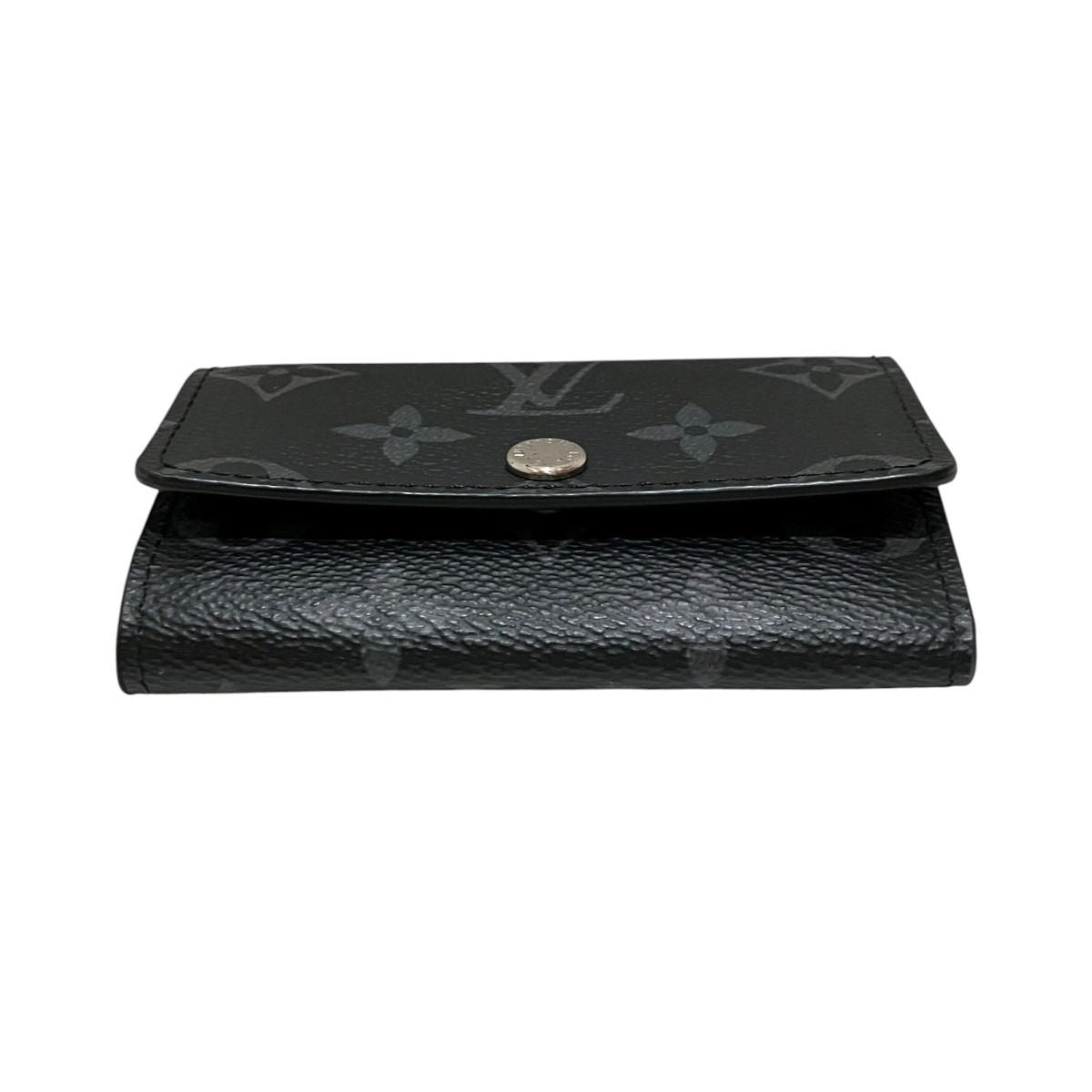 Louis Vuitton Multicles 6 Monogram Eclipse Key Case Canvas Calfleather — view 3