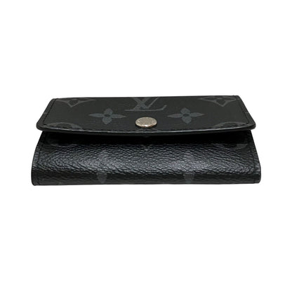 Louis Vuitton Multicles 6 Monogram Eclipse Key Case Canvas Calfleather — view 3
