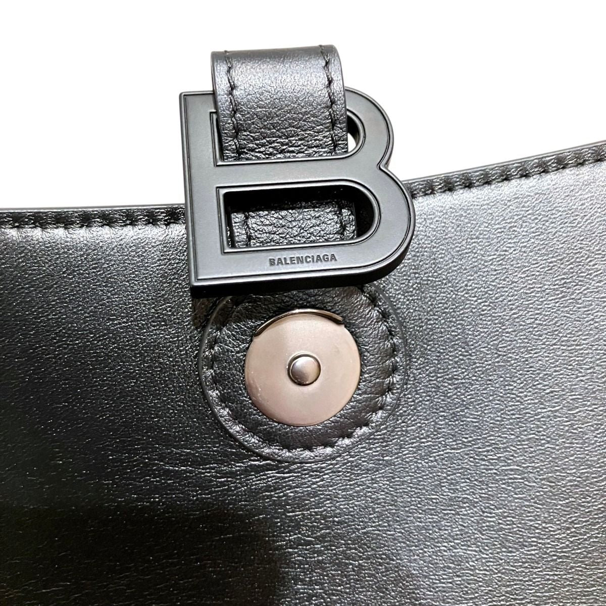 Balenciaga Downtown Shoulder Bag Leather — view 8