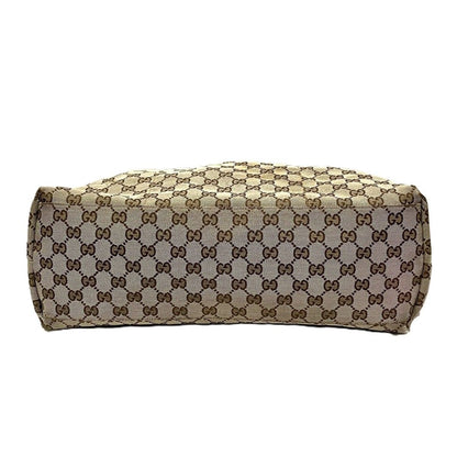 Gucci Mothersbag Sherry Line Tote Canvas Leather — view 3