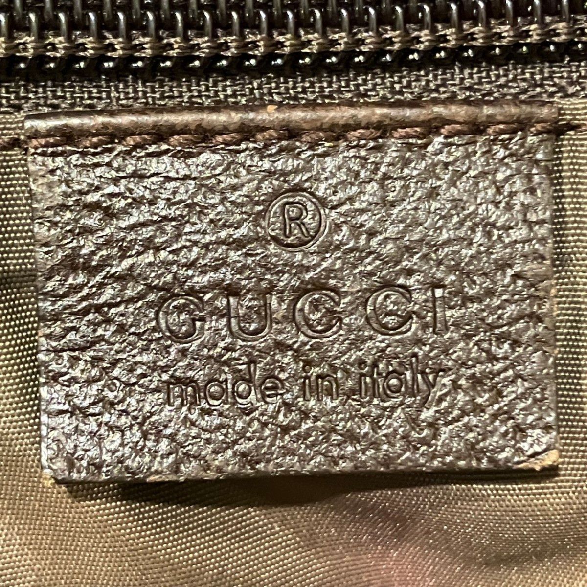 Gucci Mothersbag Sherry Line Tote Canvas Leather — view 4