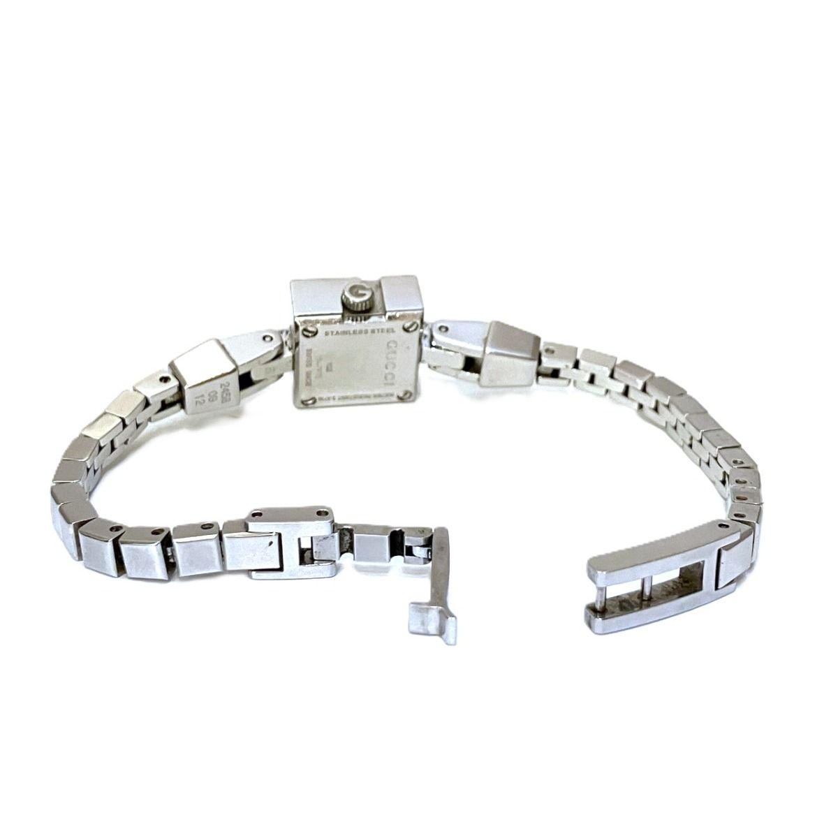 Gucci Mini Watch Gross SS Silver Dial — view 7