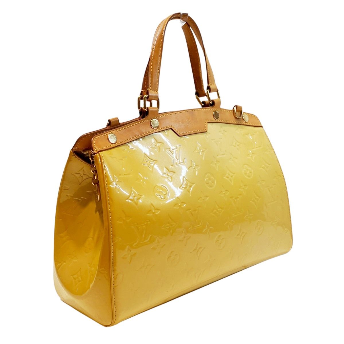 Louis Vuitton Blair MM Dunes Vernis Handbag Enamel — view 7
