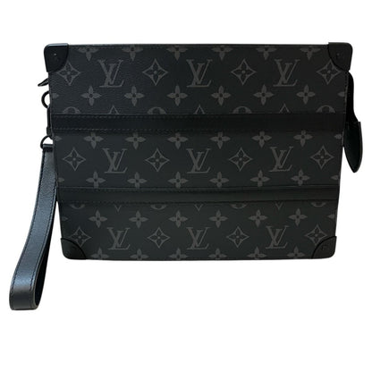 Louis Vuitton Trunkpochette Monogram Eclipse Clutch Canvas