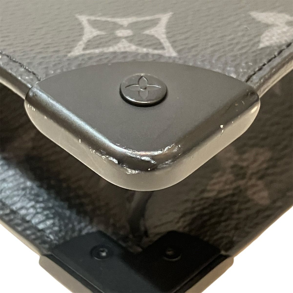 Louis Vuitton Trunkpochette Monogram Eclipse Clutch Canvas — view 6