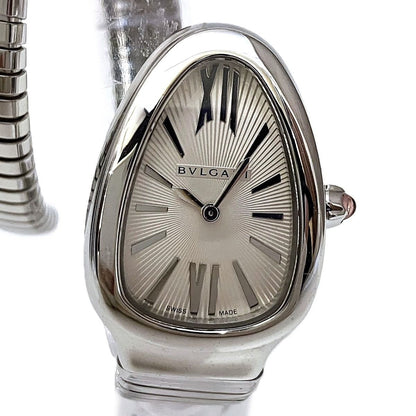 Bvlgari Serpenti Watch Gross SS Silver Dial