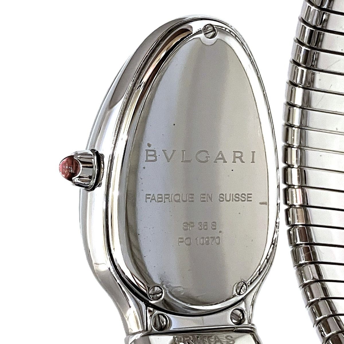 Bvlgari Serpenti Watch Gross SS Silver Dial — view 5