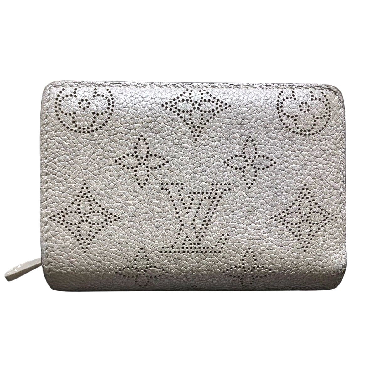 Louis Vuitton Portefeuille Clair Monogram Mahina Bi Foldwallet Leather Wallet