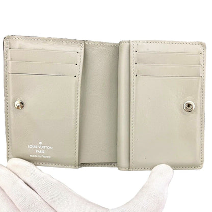 Louis Vuitton Portefeuille Clair Monogram Mahina Bi Foldwallet Leather Wallet — view 3