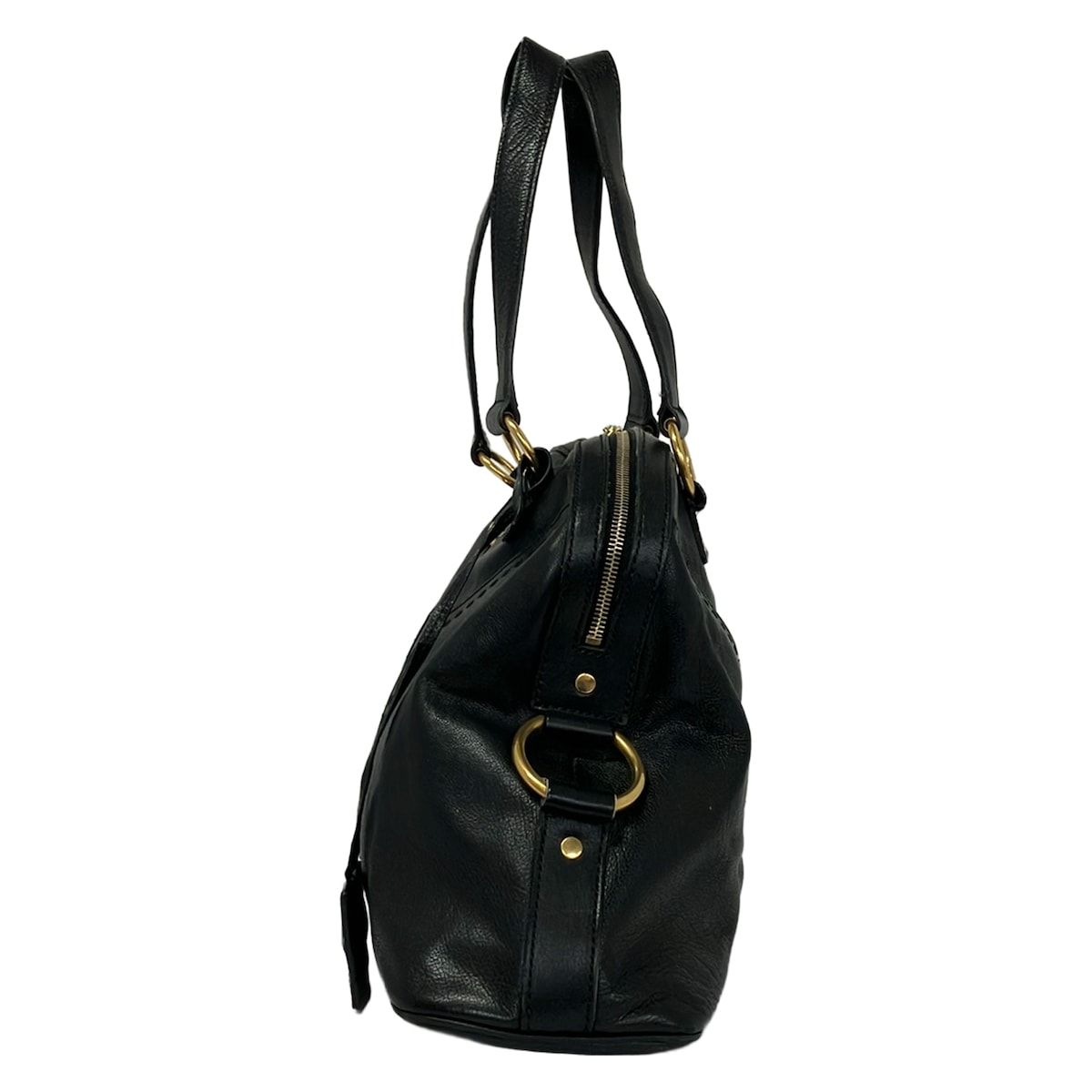 Saint Laurent Rive Gauche Handbag Muse Bag Black Leather — view 4