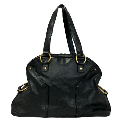 Saint Laurent Rive Gauche Handbag Muse Bag Black Leather — view 3