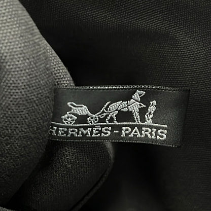 Hermes Tote Fourre Tout MM Gray Black — view 8