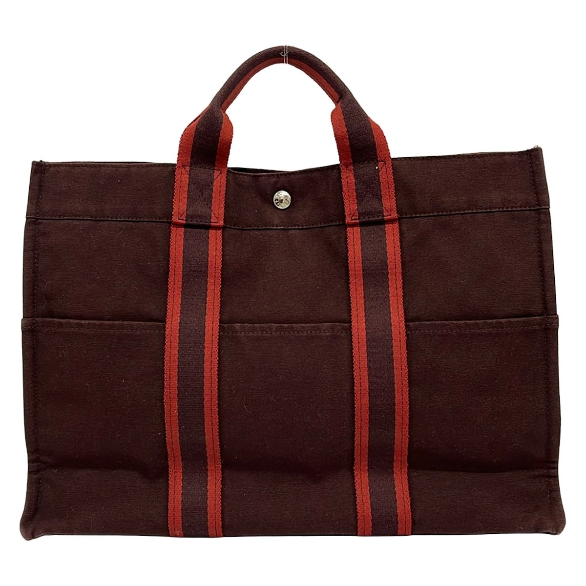 Hermes Tote Fourre Tout MM Bordeaux