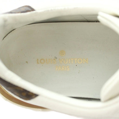 Louis Vuitton Timeout Line Sneakers LV Gold Leather White 38 — view 8