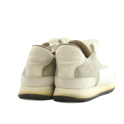 Hermes Quick Sneakers Gray Jew White 40 — view 5