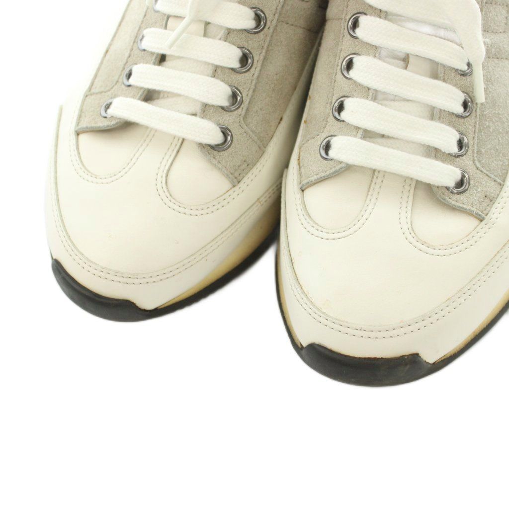 Hermes Quick Sneakers Gray Jew White 40 — view 3