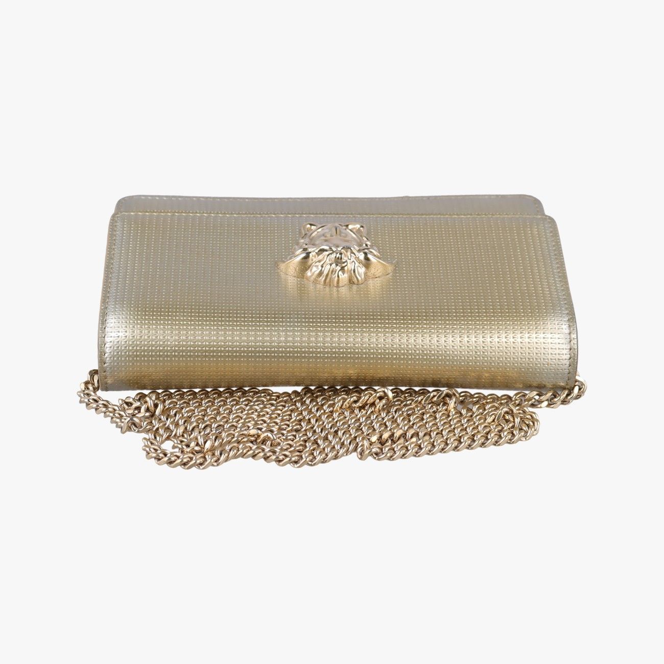 Versace Medusa Gold Leather Shoulder — view 8