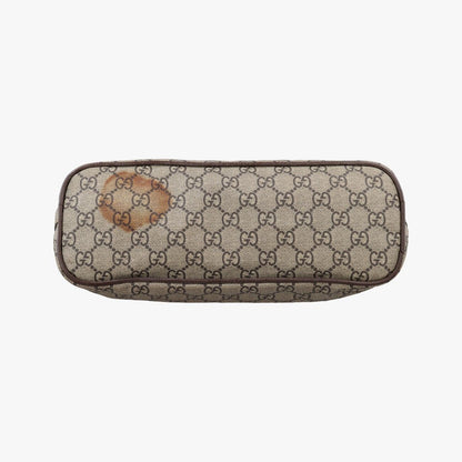 Gucci GG Supreme Bosco Patch Beige Multicolor Canvas Handbag — view 3